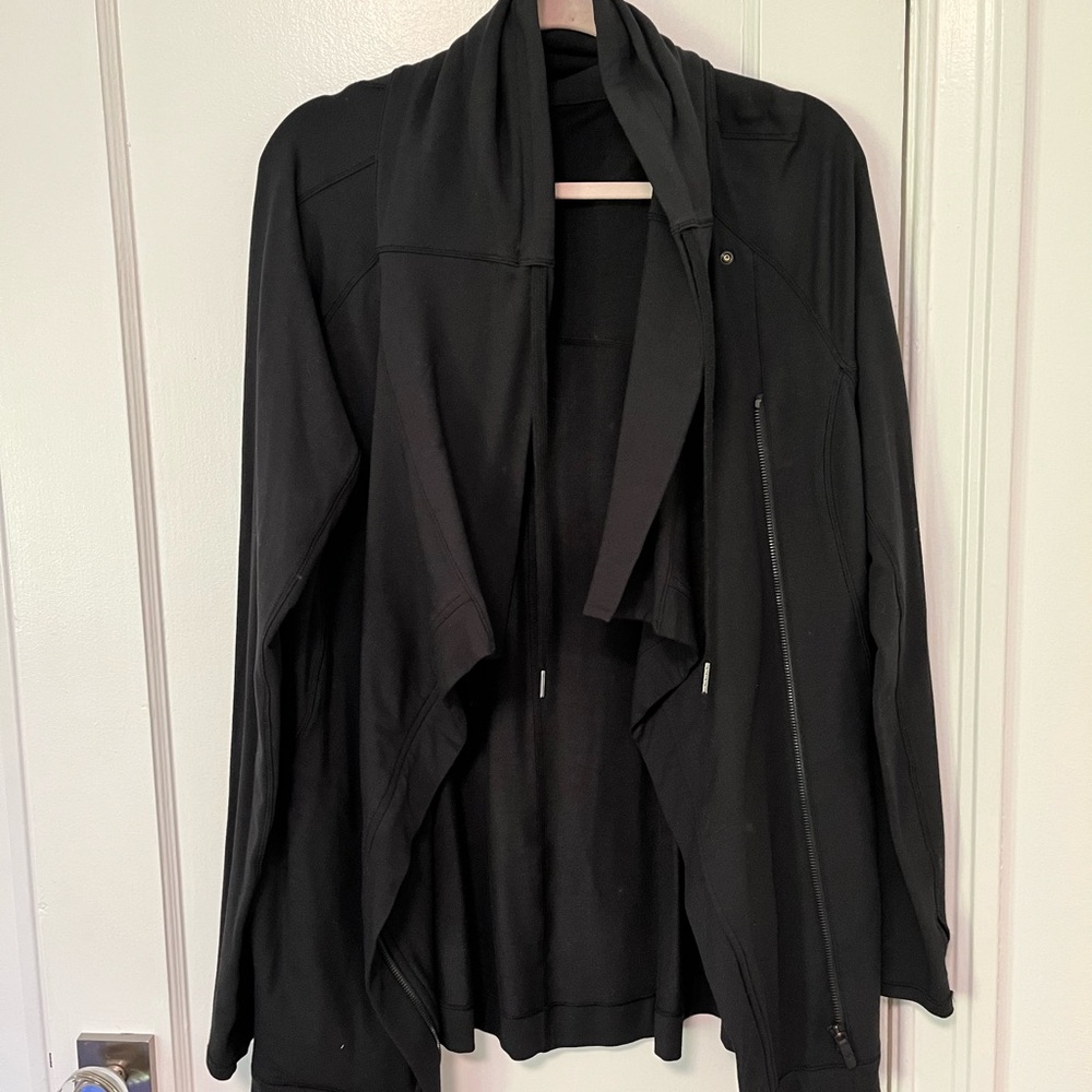 Lululemon Women's Black Drape Jacket